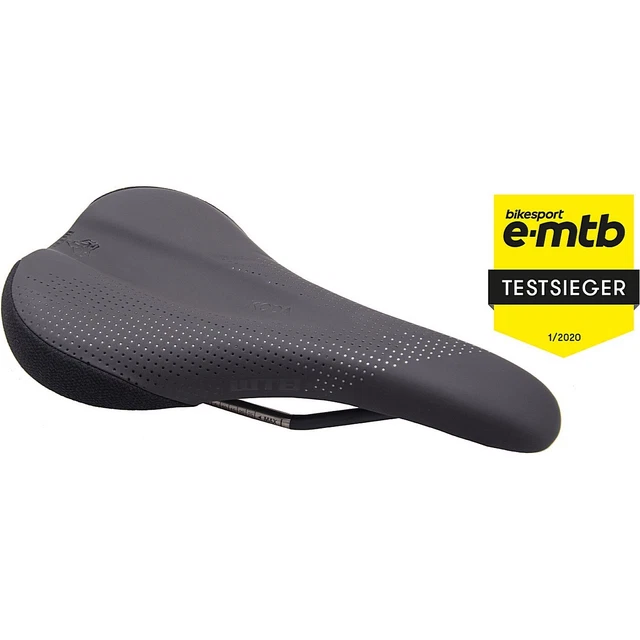 Selle Vélo VTT Montegrappa Menador Air Flow - Selle VTT En Cuir écologique Pour Gravel, Enduro Et E-bike Selle Vtt Montegrappa Menador Air Flow Cuir écologique Mousse Mémoire Forme 250x145mm Gravel