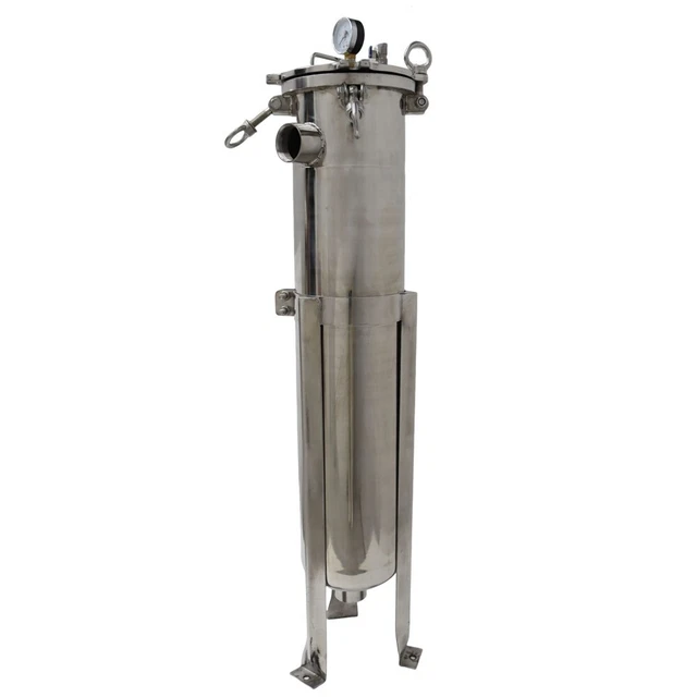 2 inch NPT Filter Housing 100PSI Bag Filter for Water Oi Beverage etc. Stainless