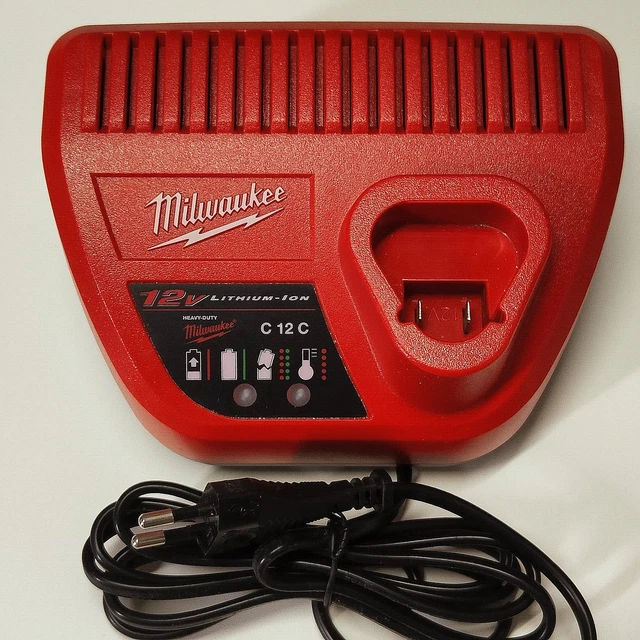 Chargeur de batterie 12V système M12™ C12 C - MILWAUKEE