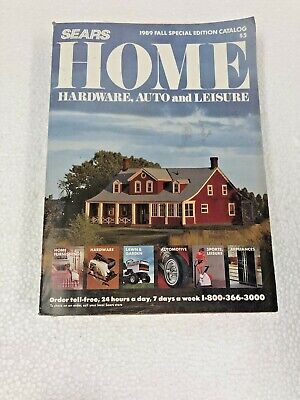 Vintage SEARS HOME CATALOG 1989 Fall Advertising HARDWARE tool fan furniture