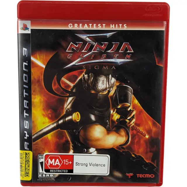 Ninja Gaiden Sigma PS3 PlayStation 3 Game PAL COMPLETE