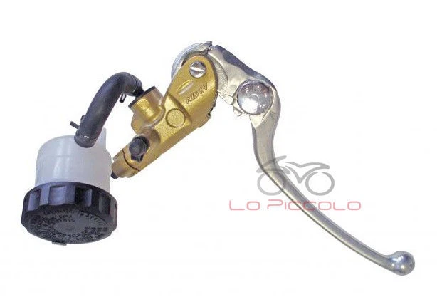 Pompa Freno Radiale Accossato 19x18 Per Yamaha YZF-R6 (2005-2020) - In Alluminio Anodizzato Naturale