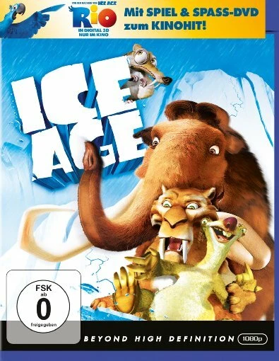 ICE AGE (+ Rio Activity Disc) [Blu-ray] [Blu-ray] [2002] £14.03 ...