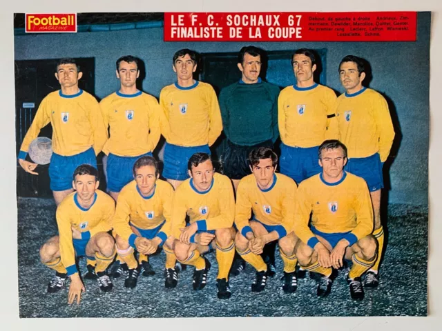 Photo Football Magazine - Saison 1967 - Fc Sochaux