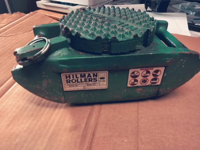 Hilman Rollers,7.5-SLD, Swivel Locking Diamond Top Mover, 7.5 Ton Capacity