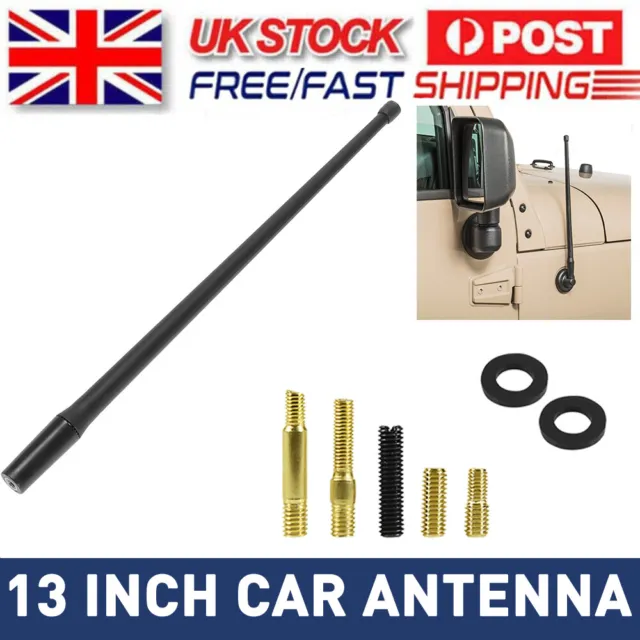 Universal Anti Noise Roof Mount AM/FM Car Auto Radio Stereo Aerial Antenna UK
