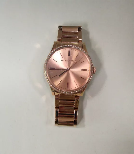 Michael Kors MK3809 Rose Gold Ladies' Watch - Near Mint