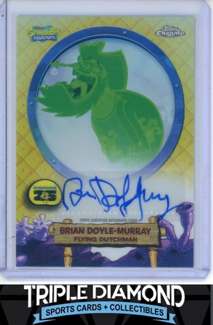 2025 TOPPS CHROME SpongeBob Brian Doyle-Murray As Flying Dutchman