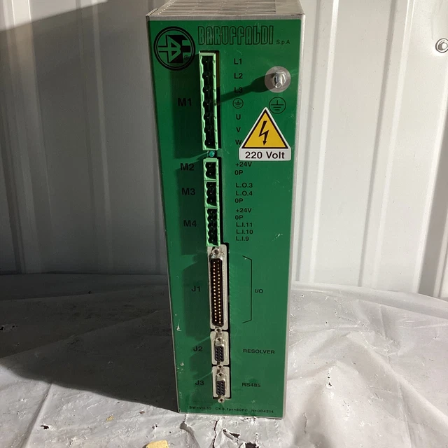 BARUFFALDI SA.02A.TB 7 Servo Amplifier 3 Phase 180/240 VAC 7/14 AMP 45/65 HZ