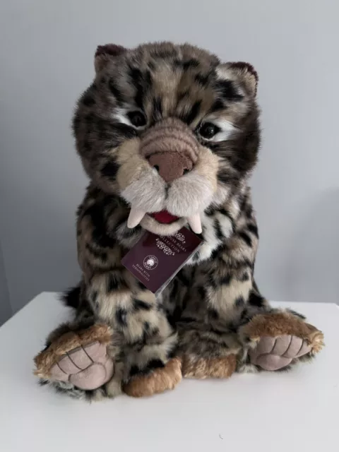 Charlie Bears Fang Sabre Tooth Tiger From The Bearhouse Range Brand New