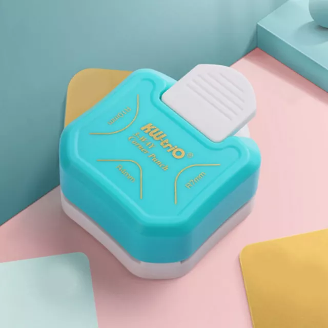 3 in 1 Corner Rounder Punch 3 Way Corner Cutter for Paper Craft Laminate D`