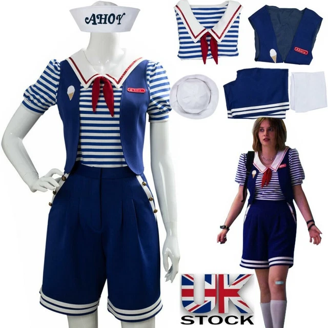 Stranger Things Robin Scoops Ahoy Costume FOR SALE! PicClick UK