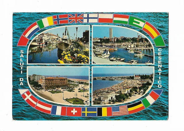 FORLI' CESENA (351) - Saluti da CESENATICO, Vedute - FG/Vg 1982
