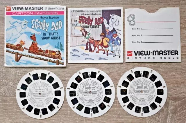 HUCKLEBERRY HOUND & Yogi Bear 1960 Viewmaster Reels Set B512 £3.00