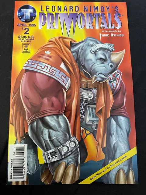 Leonard Nimoy's Primortals #2 April 1995 Tekno Comix Comics