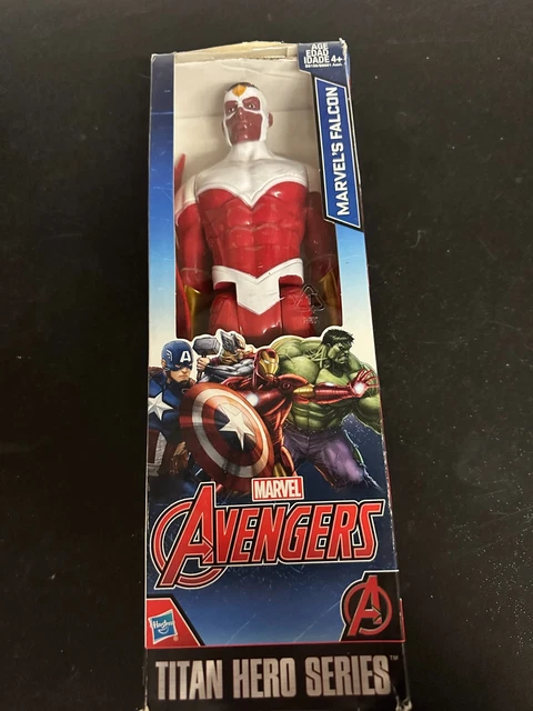 Marvel Avengers Titan Hero Series - Figura Falco (Falcon) Da 30 Cm, Action Figure Per Bambini, Giocattolo