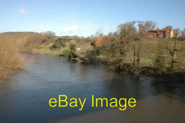 Photo 6x4 The river Wye at Bridge Sollers  c2007