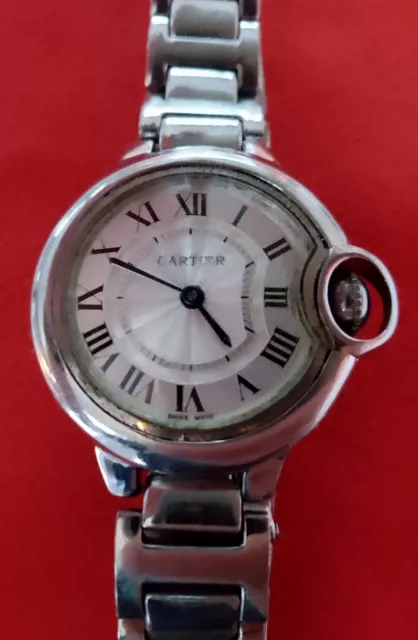 Deceased Estate - CARTIER BALLON BLUE Silver Women's Watch - WE902079 - Unknown