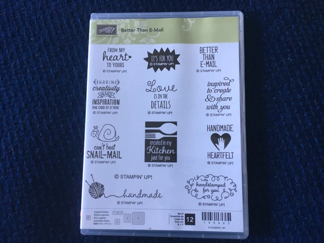 Stampin up - Besser als E-Mail Stempelset