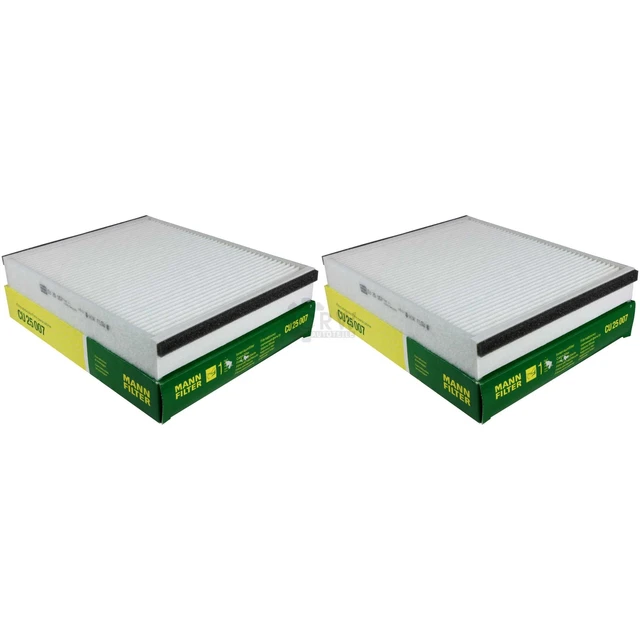 Filtre Habitacle MANN-FILTER CU 21 000-2 - Lot De 2 Pièces
