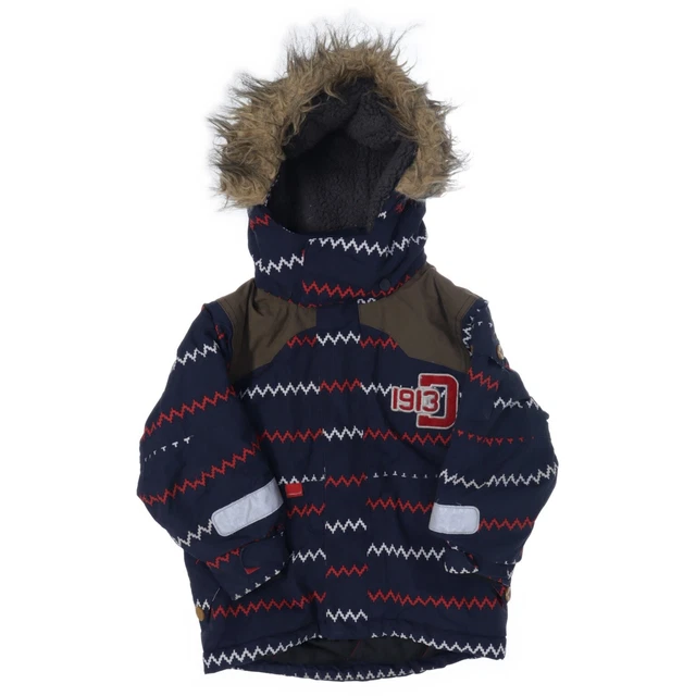 Didriksons 1913, Jacke, Unisex (Kinder), Größe: 90, Blau/Rot