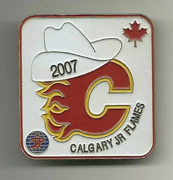Eishockey Pin  CALGARY FLAMES 2007  NR 1   NHL DEL
