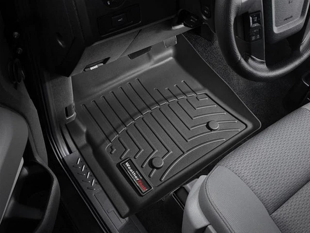 WeatherTech 446131 Front Floor Liner Black Ford F-150 09-14