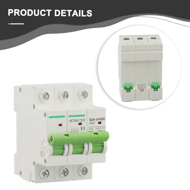 DC ISOLATOR SWITCH Circuit Breaker Isolator Switch Overcurrent Short ...