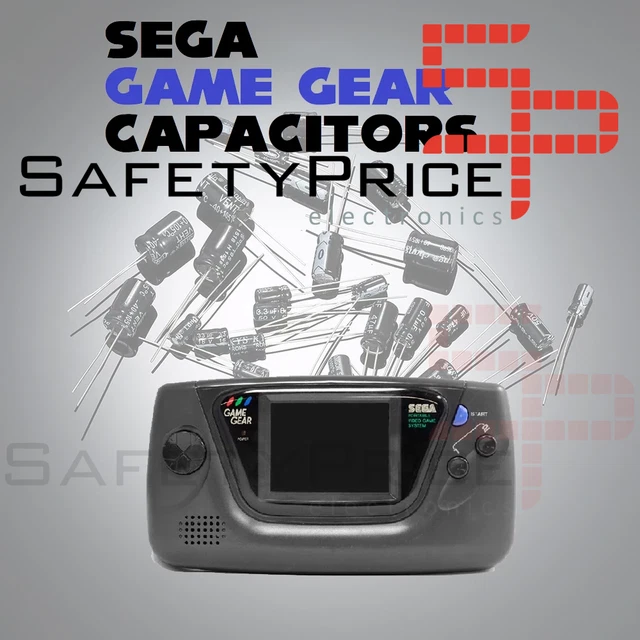 Sega Game Gear 20-Capacitor Repair Kit - Fix No Sound, Low Sound, Dim Screen, DIY Restoration 1 thumbnail image