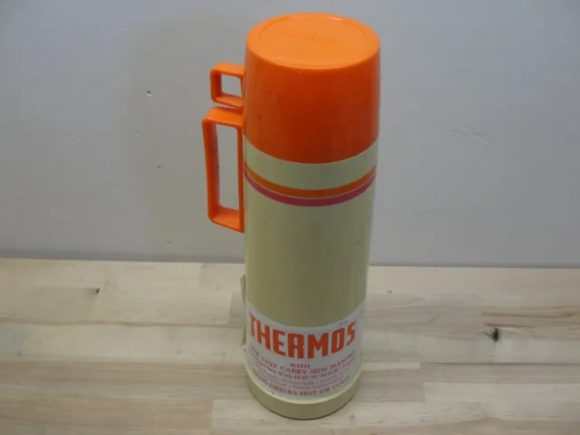 VINTAGE 1989 DUNKIN DONUTS VACUUM SEALED 10 oz THERMOS