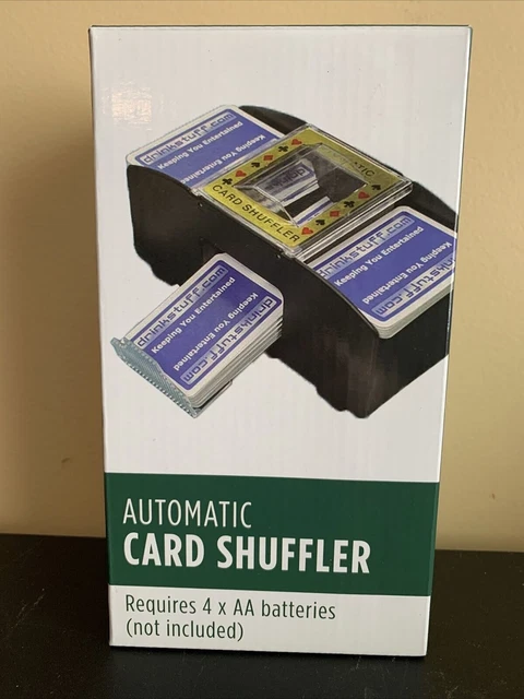 Electric Automatic Poker Shuffler Board Game Playing Card Shuffle Machine 2 Deck