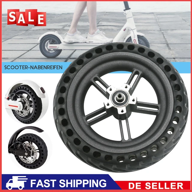 DecacnX Xiaomi Pro/Pro 2 Hinterrad Komplett - 8,5 Zoll Vollgummi Reifen Mit Felge