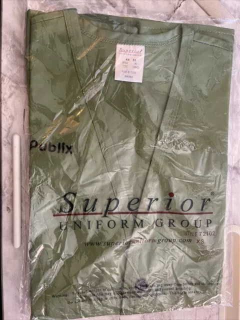 Publix Grocery Supermarket Vest Extra Small XS 4/6 Superior Uniform Group new