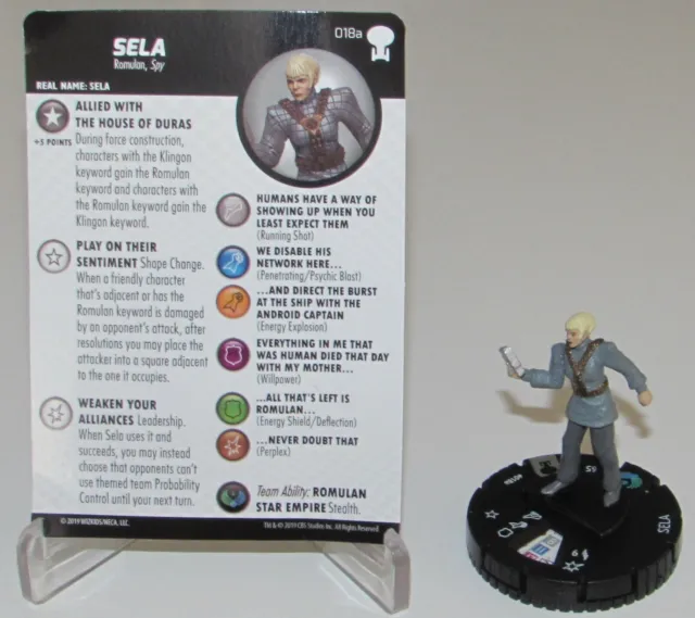 SELA 018A Star Trek TNG To Boldly Go HeroClix Away Team