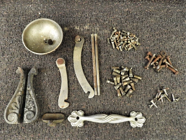 Various Orginal National Cash Register Parts And Screws. Free Shipping # 2054
