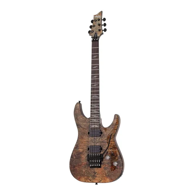Schecter Omen Elite-6 FR Electric Guitar Black Charcoal