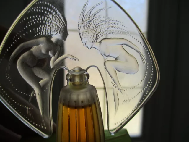RARE LALIQUE ONDINES Miniature de collection Pleine 4.5 ml parfum occasion