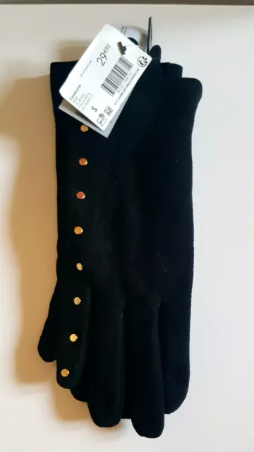 Gants Femme Noir / Doré Bréal Neuf 2