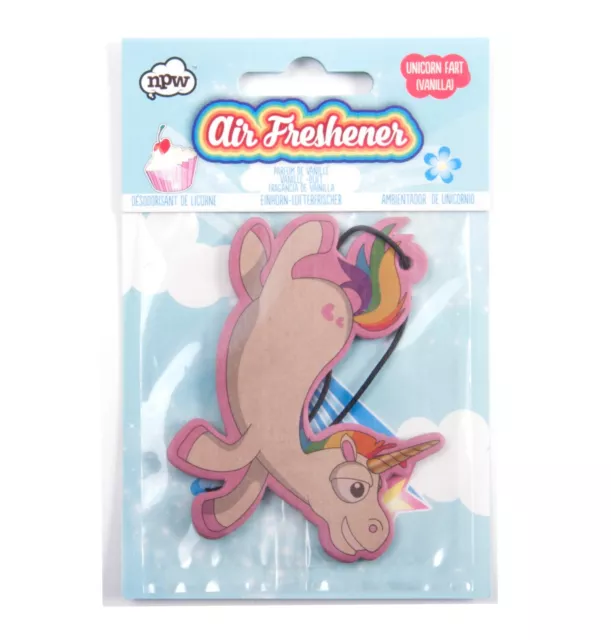 Vanilla Scent Unicorn Hanging Car Air Freshener - New Unused Ex-Stock