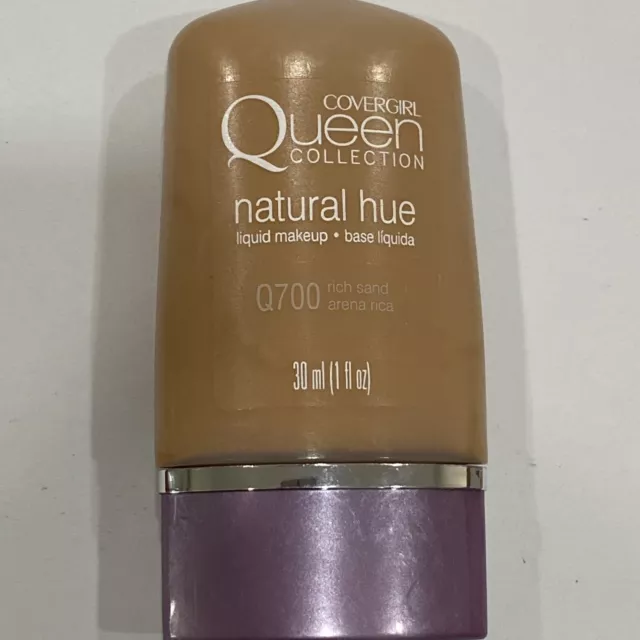 Covergirl Queen Collection Natural Hue Liquid Makeup Q700 Rich send