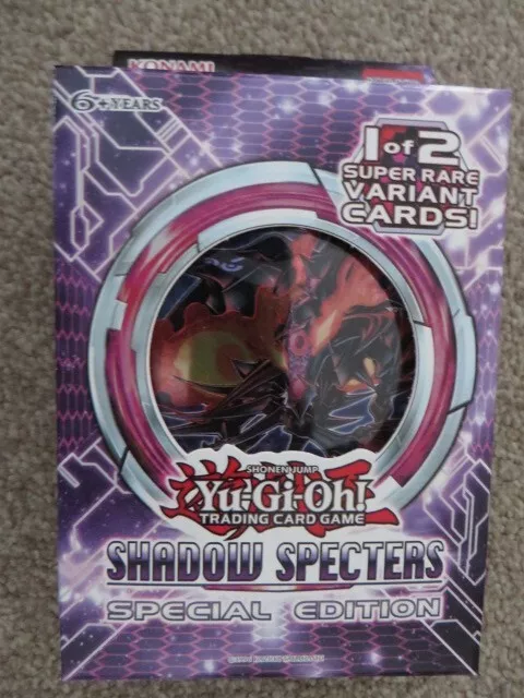 YuGiOh! Shadow Specters Special Edition Box - versiegelt/NEU - 3 x Booster Packs ++