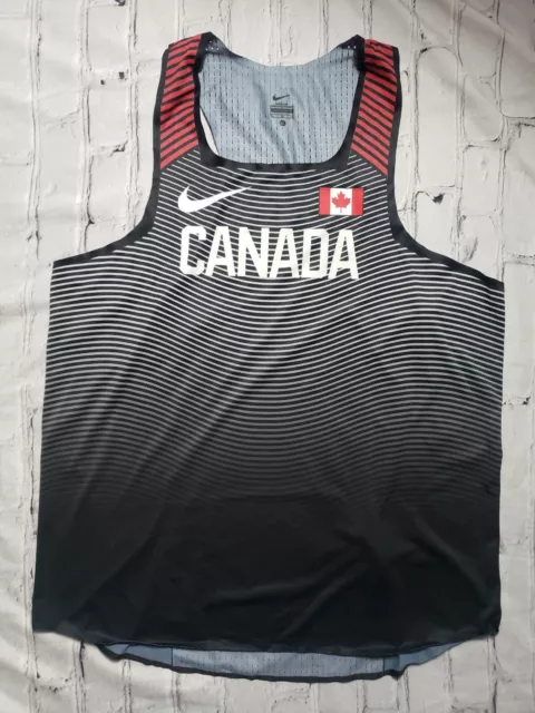Nike Pro Elite Canada Olympic Distance Singlet Size XL Track and Field new Men