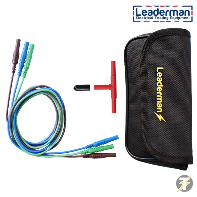Leaderman Barre en T Pontage Null Zéro Adaptateur W/ Câble de Test et Boîtier