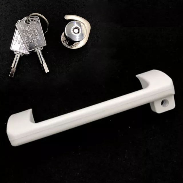 Door Handle Bar Door Lock Key Parts For Haier Freezer Refrigerator Accessories