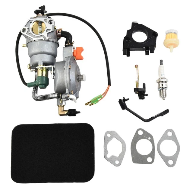 Durable Carburetor Kit Lawn Mower Parts Dual Fuel Carburetor Generator