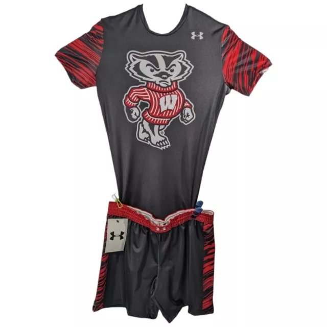 team issued Virginia Tech Hokies Nike Wrestling Singlet Spandex compression  suit