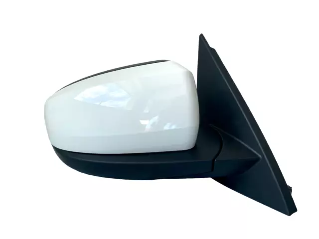 #169 White Right Passenger Mirror For Bmw X5 2007 2008 2009 2010 2011 2012 2013