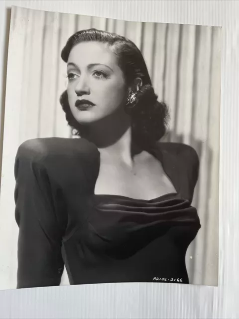 Film Star Photo 10x8  Dorothy Lamour Marks On Back
