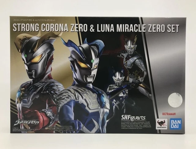S.H.Figuarts Ultraman Zero Fight Strong Corona Zero and Luna Miracle