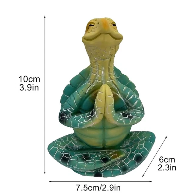 Sculpture Tortue De Mer En Bronze Patiné Sur Socle - Déco Animalière